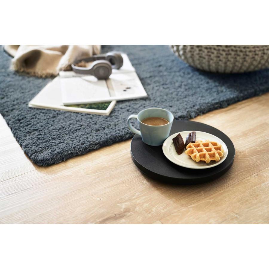 室内台車 山崎実業 正規品 tower タワー 薄型台車 ラウンド S 植木鉢台 リビング収納  10698 ブラック | tower | 05