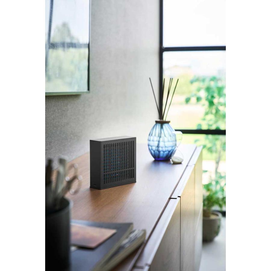 蚊とりカバー 山崎実業 正規品 tower タワー 置き型室内蚊取りカバー 蚊遣り器カバー  10680 ブラック | tower | 02