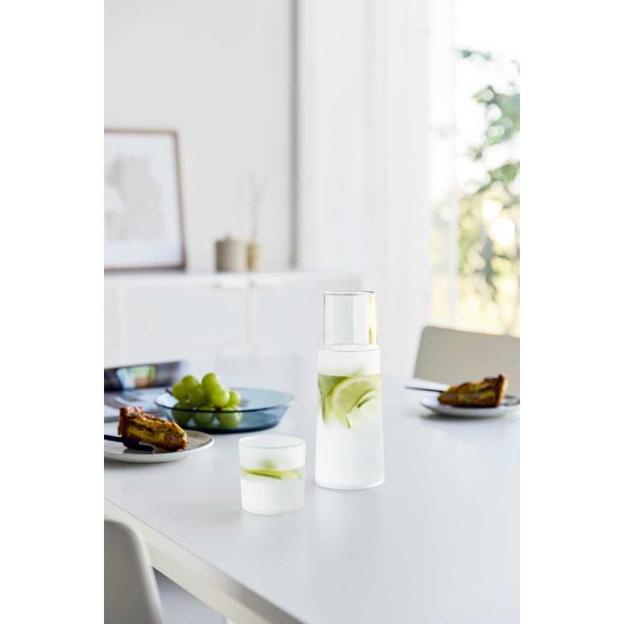 ナイトカラフェ 山崎実業 正規品 tower タワー ベッドサイドカラフェ カラフェセット 水差し  10757 ホワイト | tower | 04