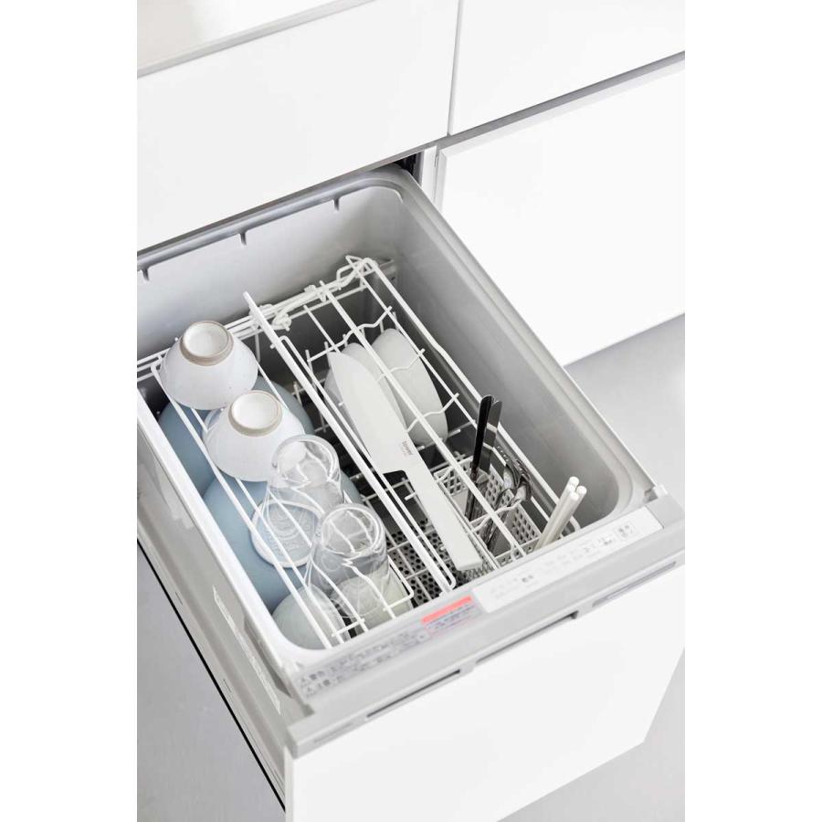 包丁 山崎実業 正規品 tower タワー セラミックナイフ 三徳 16.5cm キッチンナイフ  10121 ホワイト | tower | 05