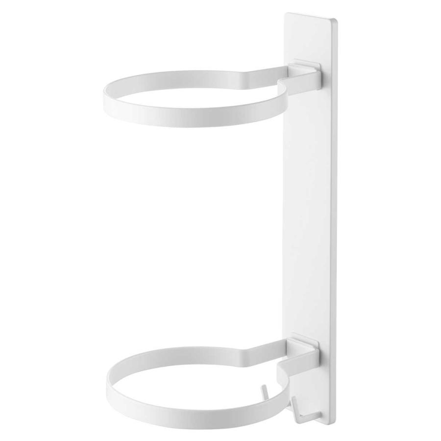 ボールスタンド 山崎実業 正規品 tower タワー 壁付けボール収納 2段 ボール収納  10348 ホワイト | tower | 01