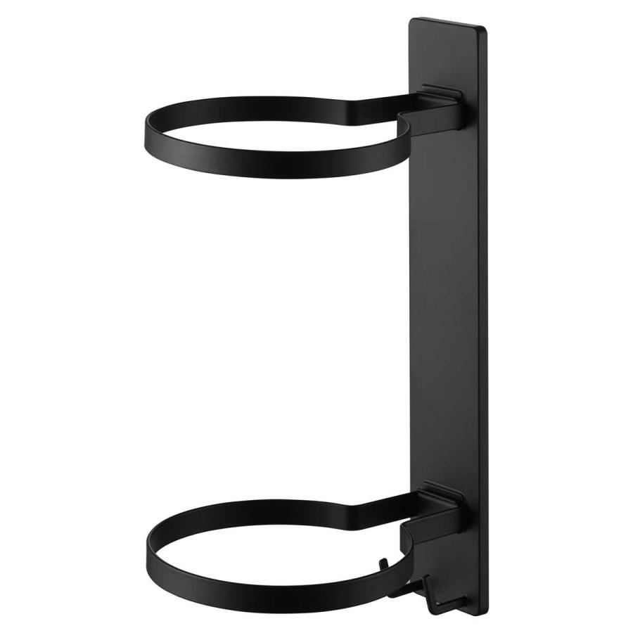 ボールスタンド 山崎実業 正規品 tower タワー 壁付けボール収納 2段 ボール収納  10349 ブラック | tower | 01