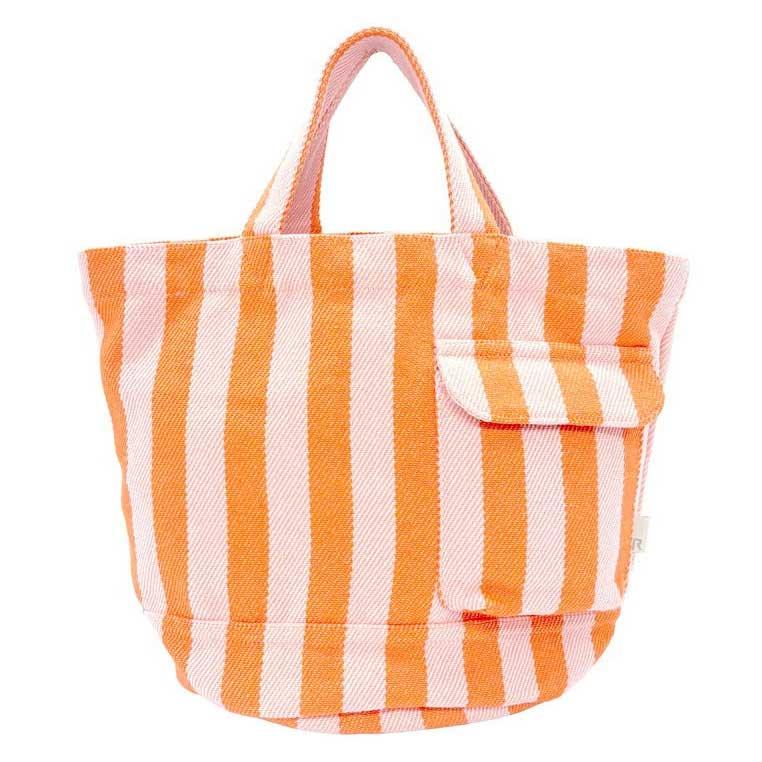 2026新作 トートバッグ 正規品 ROOTOTE ルートート SN.デリ.リサイクルコットン-F トート バッグ DELI 3518 オレンジ・ピンク | ROOTOTE