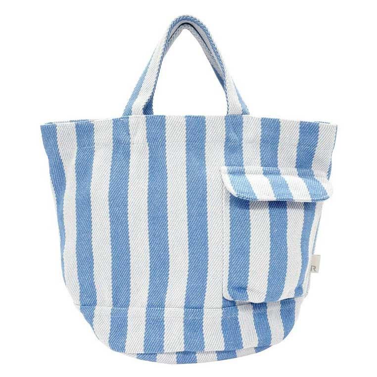 2026新作 トートバッグ 正規品 ROOTOTE ルートート SN.デリ.リサイクルコットン-F トート バッグ DELI 3518 サックス・ナチュラル | ROOTOTE