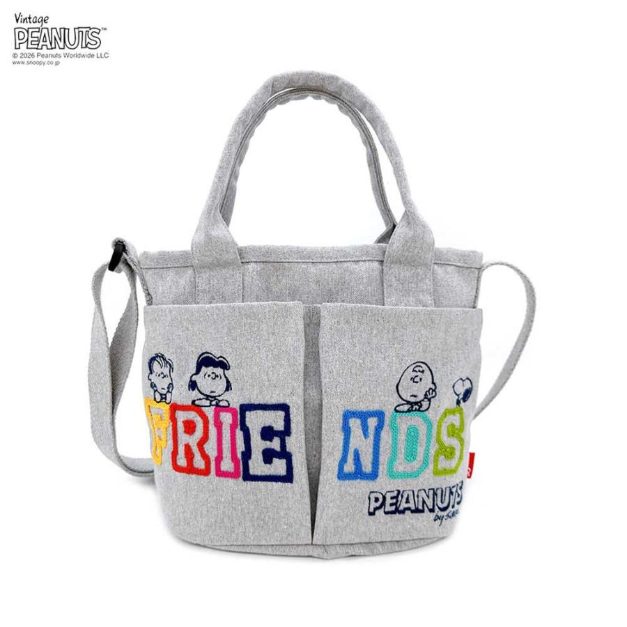 2026新作 スヌーピーバッグ 正規品 ROOTOTE ルートート IP.べビールー.ポケッツ.ピーナッツ-1C スヌーピーグッズ トートバッグ babyroo 8503 フレンズ | ROOTOTE