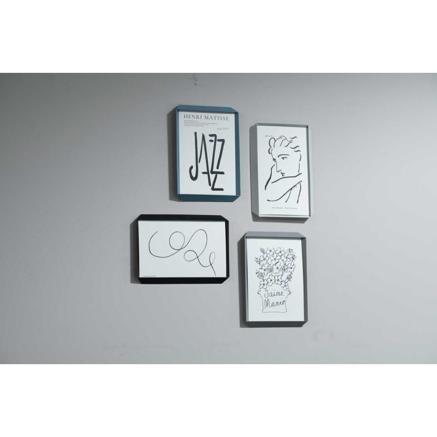 額縁 100％ 100パーセント 100percent CLIP2 フレーム アートフレーム クリップ ブルーグレー | 100percent | 01