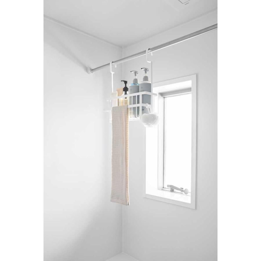 浴室収納 山崎実業 正規品 tower タワー 連結引っ掛けバスルームバスケット ラック 正規販売店 10648 ホワイト | tower | 02