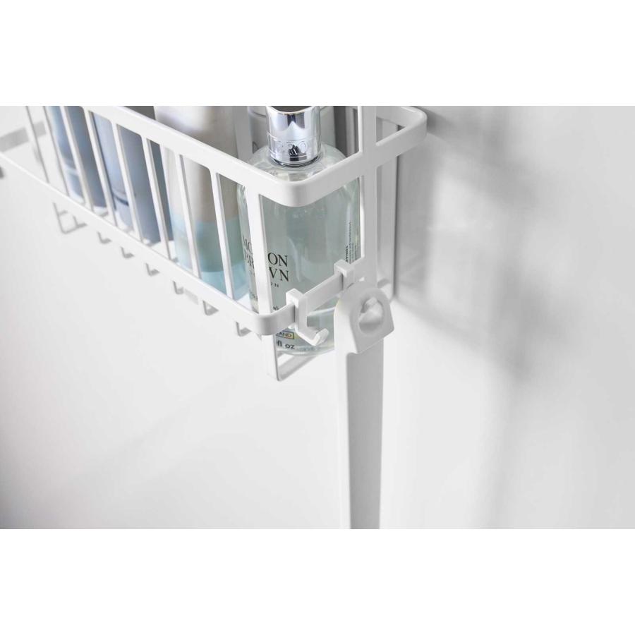 浴室収納 山崎実業 正規品 tower タワー 連結引っ掛けバスルームバスケット ラック 正規販売店 10648 ホワイト | tower | 05