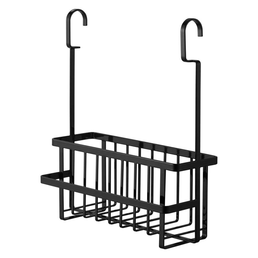 浴室収納 山崎実業 正規品 tower タワー 連結引っ掛けバスルームバスケット ラック 正規販売店 10649 ブラック | tower | 01