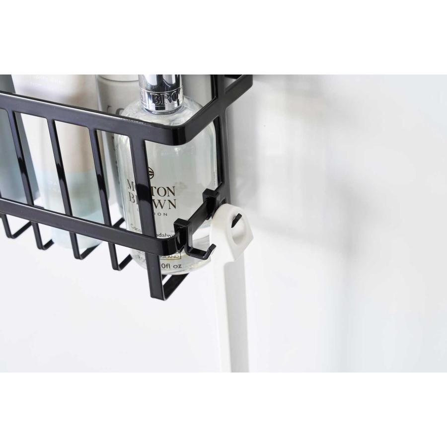 浴室収納 山崎実業 正規品 tower タワー 連結引っ掛けバスルームバスケット ラック 正規販売店 10649 ブラック | tower | 05