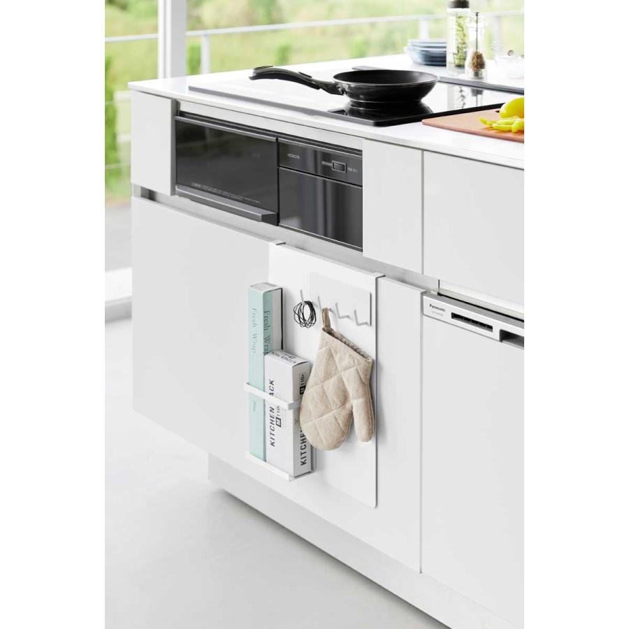 シンク下収納 山崎実業 正規品 tower タワー シンク扉スチールパネル シンク下ラック キッチン収納 正規販売店 10783 ホワイト | tower | 02