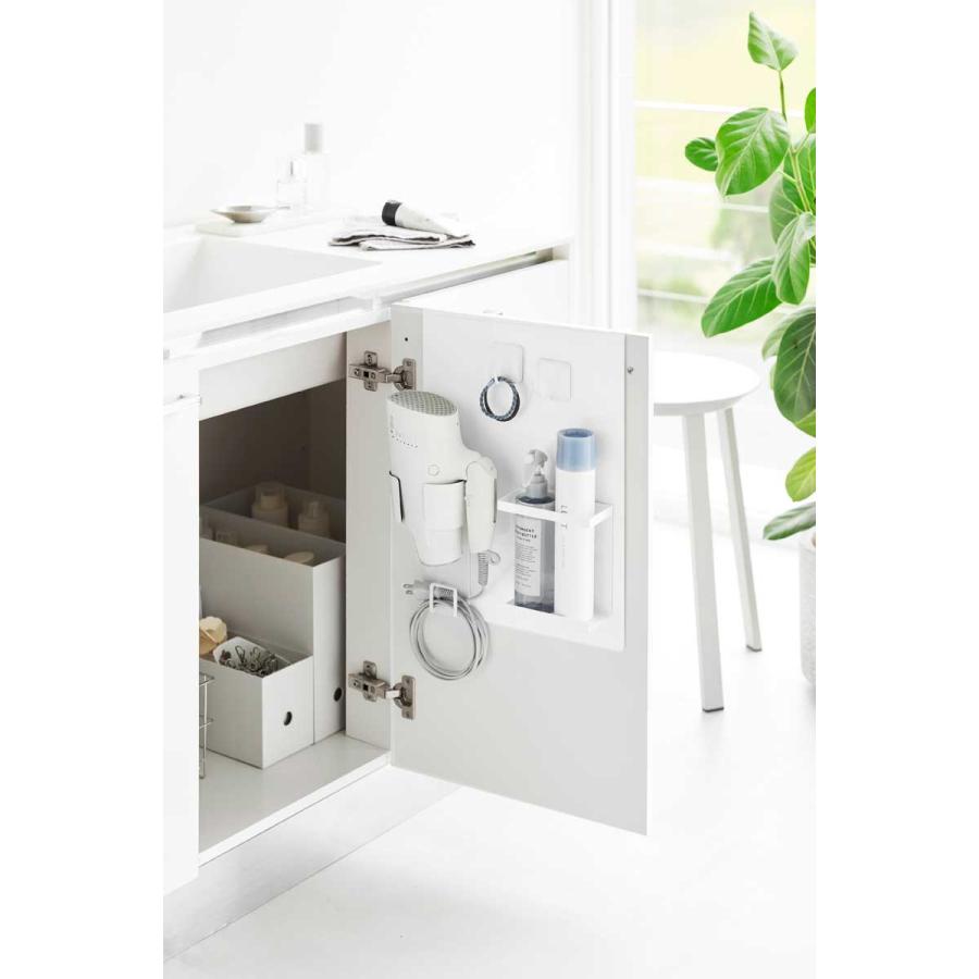 シンク下収納 山崎実業 正規品 tower タワー シンク扉スチールパネル シンク下ラック キッチン収納 正規販売店 10783 ホワイト | tower | 03