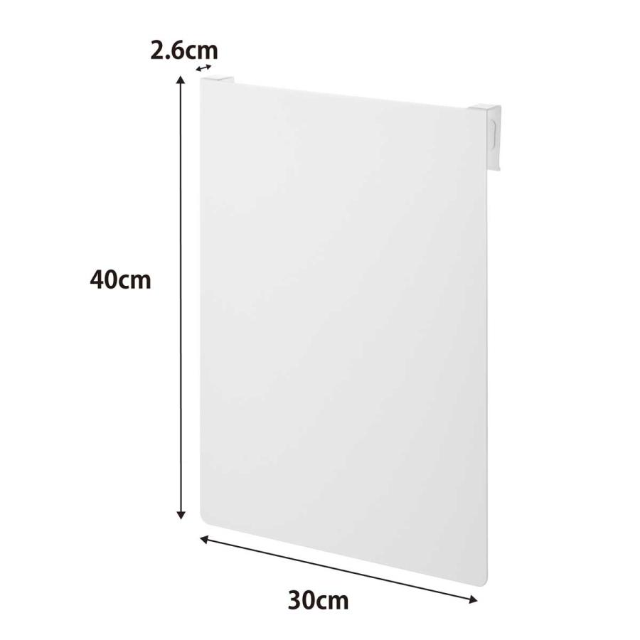 シンク下収納 山崎実業 正規品 tower タワー シンク扉スチールパネル シンク下ラック キッチン収納 正規販売店 10783 ホワイト | tower | 06