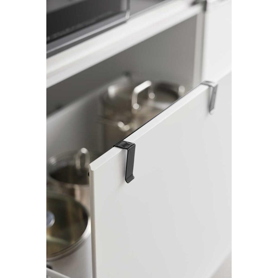 シンク下収納 山崎実業 正規品 tower タワー シンク扉スチールパネル シンク下ラック キッチン収納 正規販売店 10784 ブラック | tower | 05