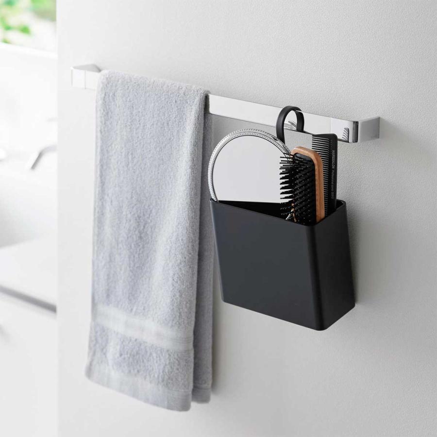 収納ケース 山崎実業 正規品 tower タワー 引っ掛け収納ケース L 収納ボックス 正規販売店 10754 ブラック | tower