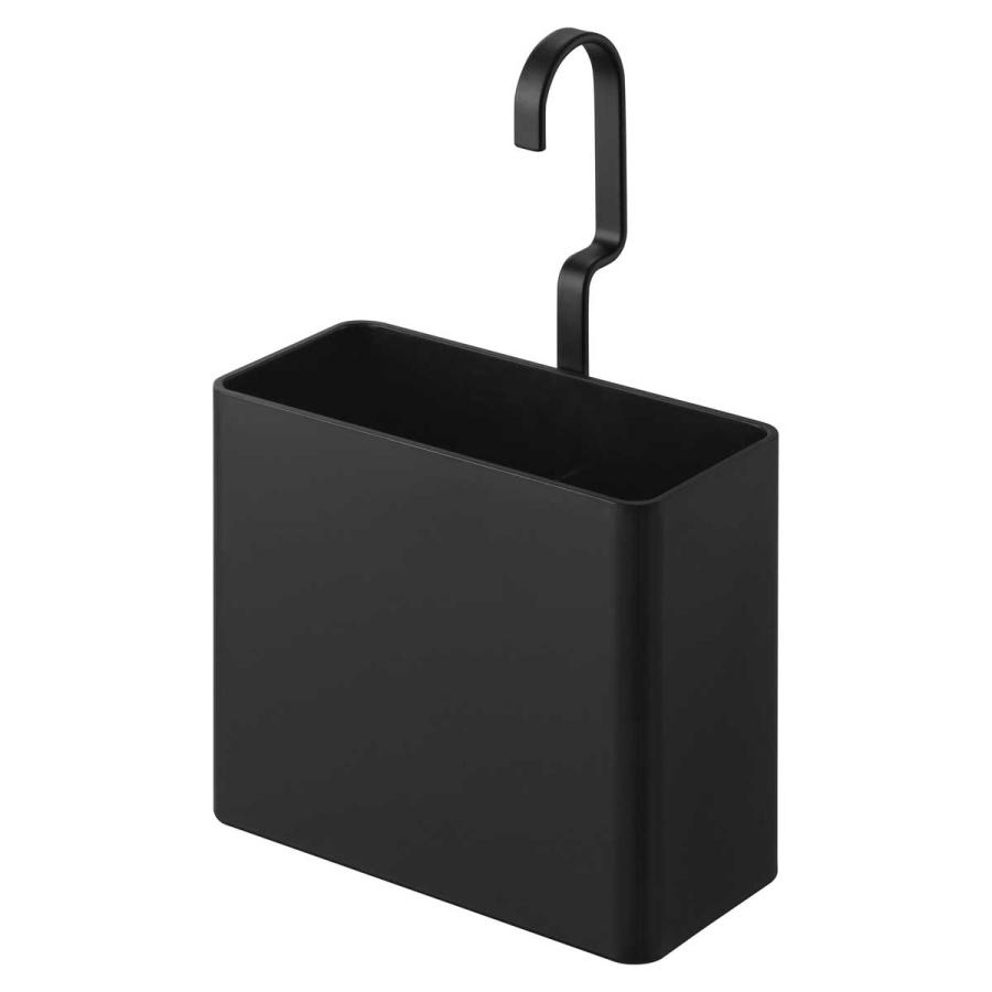 収納ケース 山崎実業 正規品 tower タワー 引っ掛け収納ケース L 収納ボックス 正規販売店 10754 ブラック | tower | 01