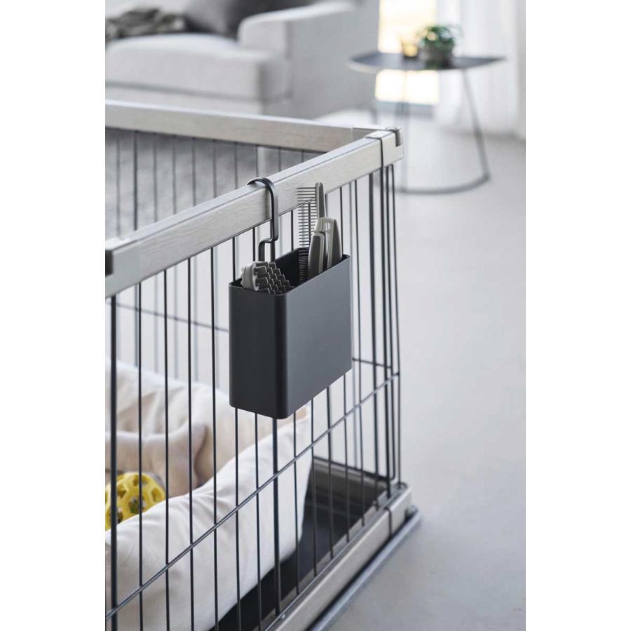 収納ケース 山崎実業 正規品 tower タワー 引っ掛け収納ケース L 収納ボックス 正規販売店 10754 ブラック | tower | 02