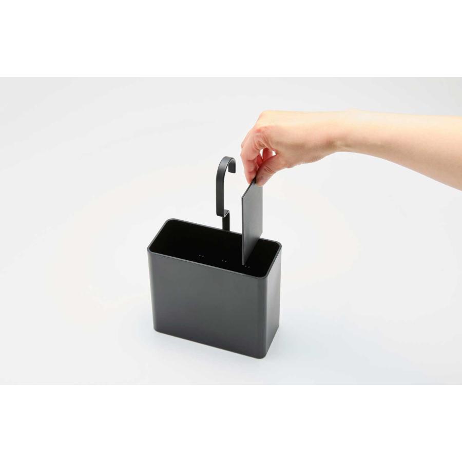 収納ケース 山崎実業 正規品 tower タワー 引っ掛け収納ケース L 収納ボックス 正規販売店 10754 ブラック | tower | 04