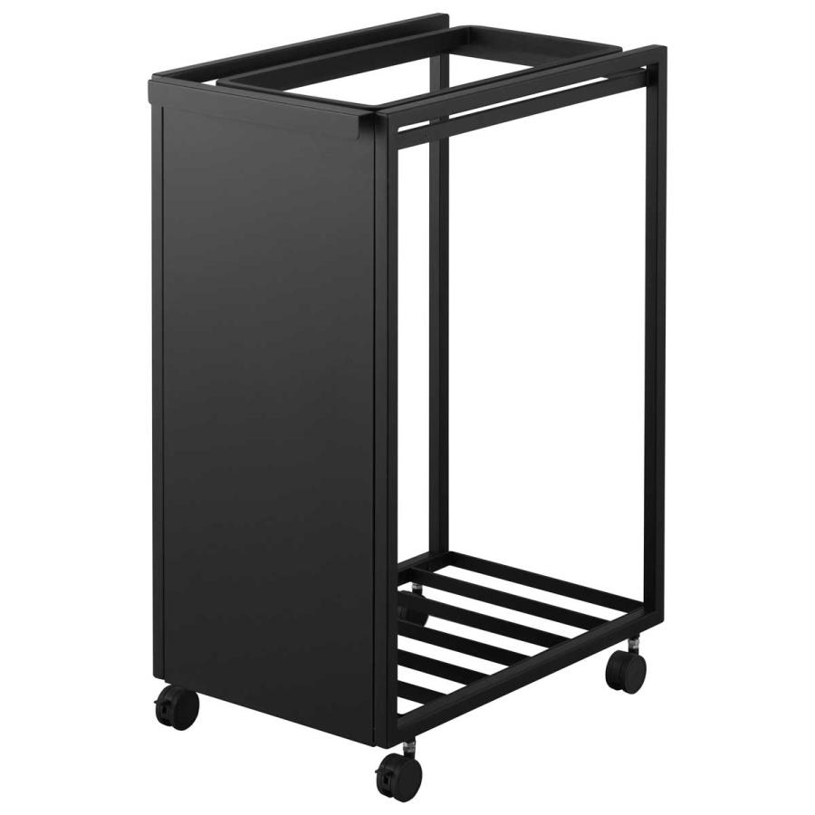 ゴミ箱 山崎実業 正規品 tower タワー スリム目隠しダストワゴン 45L ダストボックス ごみ箱 正規販売店 10642 ブラック | tower | 01