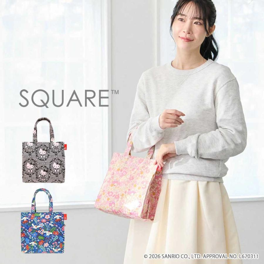 サンリオバッグ ROOTOTE ルートート IP.スクエア.ラミ.サンリオキャラクターズB トートバッグ SQUARE 8472 マイメロディ | ROOTOTE | 01