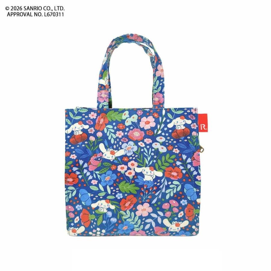 【在庫処分】サンリオバッグ ROOTOTE ルートート IP.スクエア.ラミ.サンリオキャラクターズB トートバッグ SQUARE 8472 シナモンロール | ROOTOTE