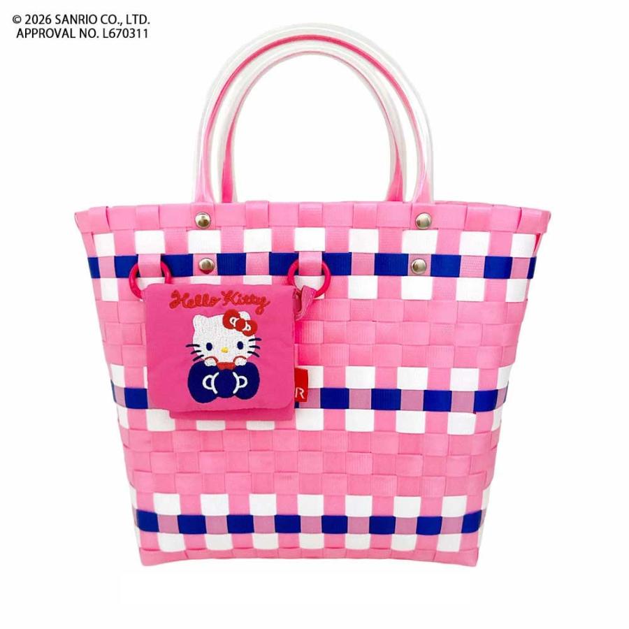 2026新作 かごバッグ 正規品 ROOTOTE ルートート IP.デリバスケット.サンリオキャラクターズA カゴバッグ ミニバッグ DELI 8474 ハローキティ | ROOTOTE