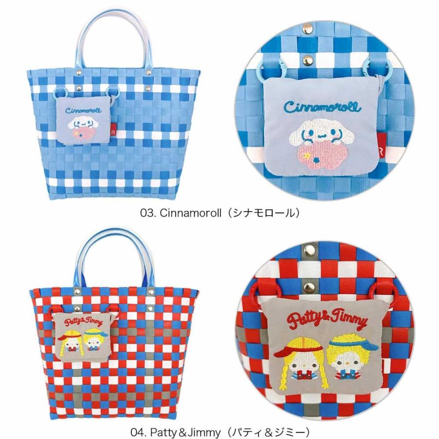 2026新作 かごバッグ 正規品 ROOTOTE ルートート IP.デリバスケット.サンリオキャラクターズA カゴバッグ ミニバッグ DELI 8474 クロミ | ROOTOTE | 07