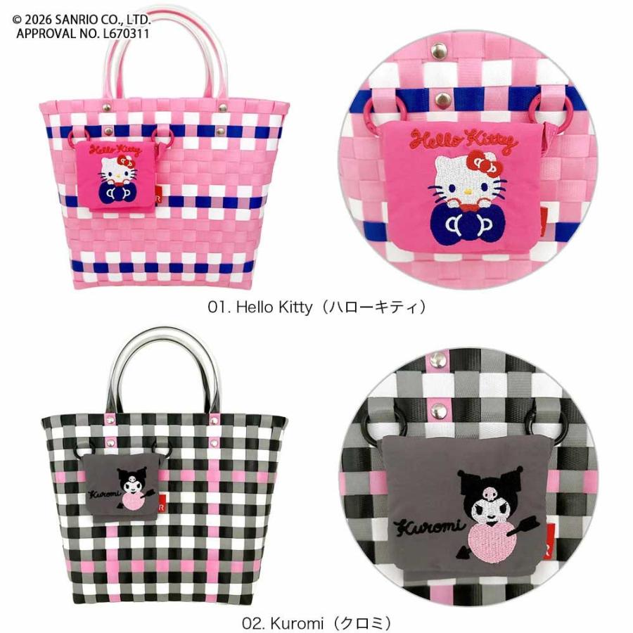 2026新作 かごバッグ 正規品 ROOTOTE ルートート IP.デリバスケット.サンリオキャラクターズA カゴバッグ ミニバッグ DELI 8474 パティ＆ジミー | ROOTOTE | 06
