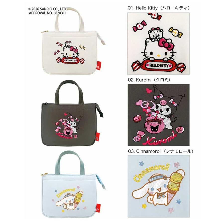 2026新作 保冷バッグ 正規品 ROOTOTE ルートート IP.サーモキーパー デリ.サンリオキャラクターズ-E レジャーバッグ ランチバッグ DELI 8481 ハローキティ | ROOTOTE | 05