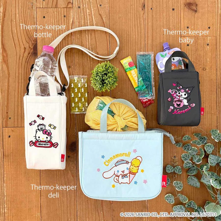 2026新作 保冷バッグ 正規品 ROOTOTE ルートート IP.サーモキーパー デリ.サンリオキャラクターズ-E レジャーバッグ ランチバッグ DELI 8481 シナモンロール | ROOTOTE | 03