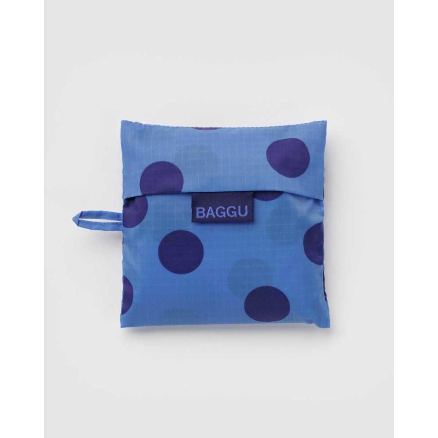 エコバッグ バグー 正規品 BAGGU バグゥ 2026新作 スタンダードバグゥ バグ− 折りたたみ Standard Baggu ブルードット | BAGGU | 02