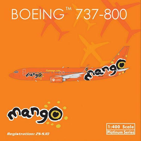 フェニックス 1/400 マンゴ B737-800 ZS-SJO | フェニックス（スポーツ） | 01