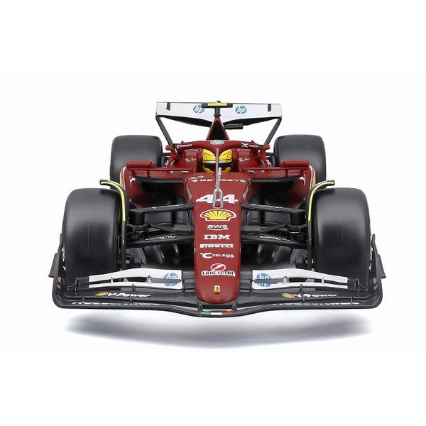 BURAGO 1/18 フェラーリ SF-25 2025 オーストラリアGP No,44 L.ハミルトン ドライバー付 ウィンドウボックス (18-16816H) |  | 03