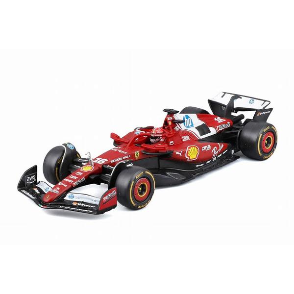 BURAGO 1/43 フェラーリ SF-25 2025  No,16 C.ルクレール ウィンドウボックス (18-36853L) | 