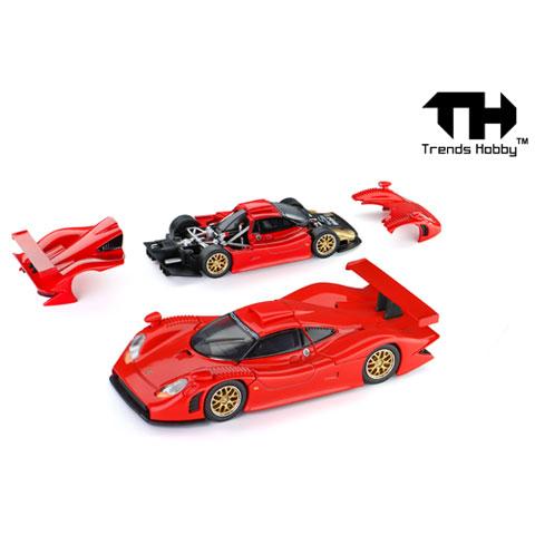 Trends Hobby 1/64 Porsche 911 GT1 1998 レッド (241085(F)) | 