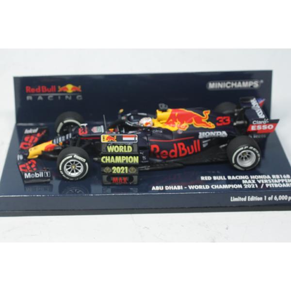 ミニチャンプス 1/43 レッドブルレーシング ホンダ RB16B マックス 