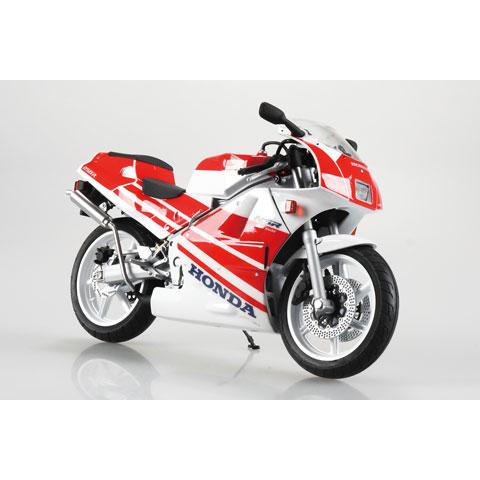スカイネット 1/12 Honda NSR250R '89 ロスホワイト×ファイティングレッド | 青島文化教材社