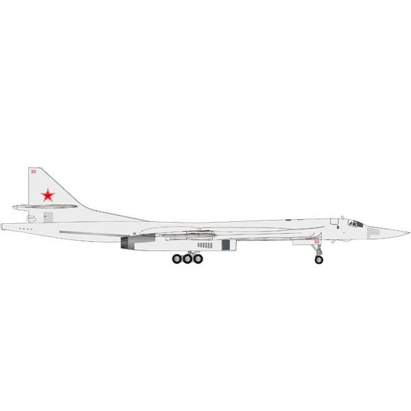 ヘルパウイングス 1/200 Tu-160 "White Swan" / "Blackjack" ソビエト空軍 184 GvTBAP プリルキ基地 33 red｜backfire21