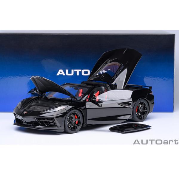 オートアート 1/18 シボレー コルベット （C8） スティングレイ Z51 （ブラック）(71280) | オートアート | 03