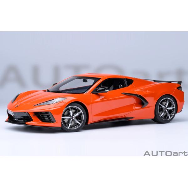 オートアート 1/18 シボレー コルベット （C8） スティングレイ Z51 （オレンジ）(71283) | オートアート | 01