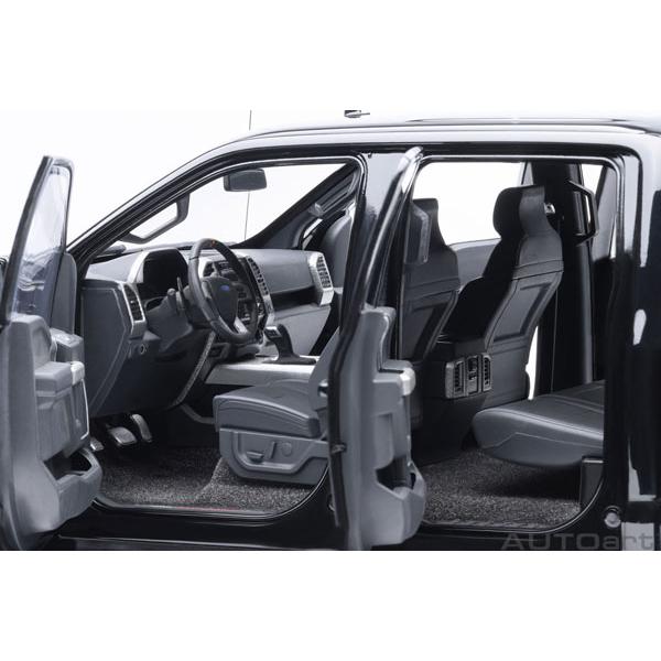 オートアート 1/18 フォード F-150 ラプター スーパークルー 2019 （メタリック・ブラック）(72947) | オートアート | 07