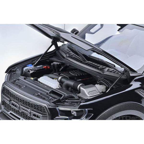 オートアート 1/18 フォード F-150 ラプター スーパークルー 2019 （メタリック・ブラック）(72947) | オートアート | 06