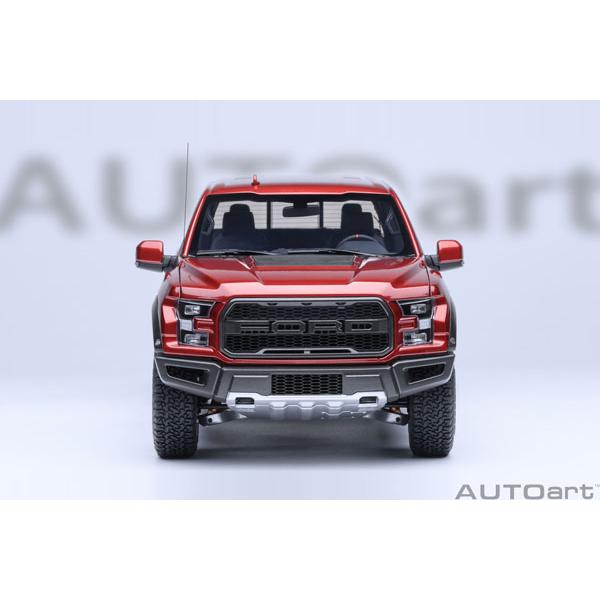 オートアート 1/18 フォード F-150 ラプター スーパークルー 2019 （メタリック・レッド） (72948) | オートアート | 03