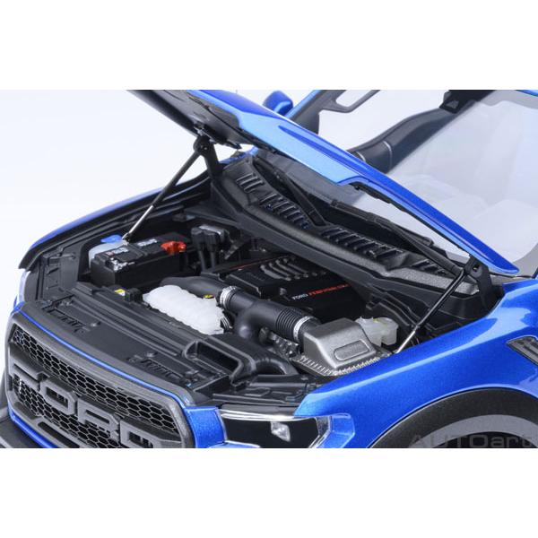 オートアート 1/18 フォード F-150 ラプター スーパークルー 2019 （メタリック・ブルー） (72949) | オートアート | 06