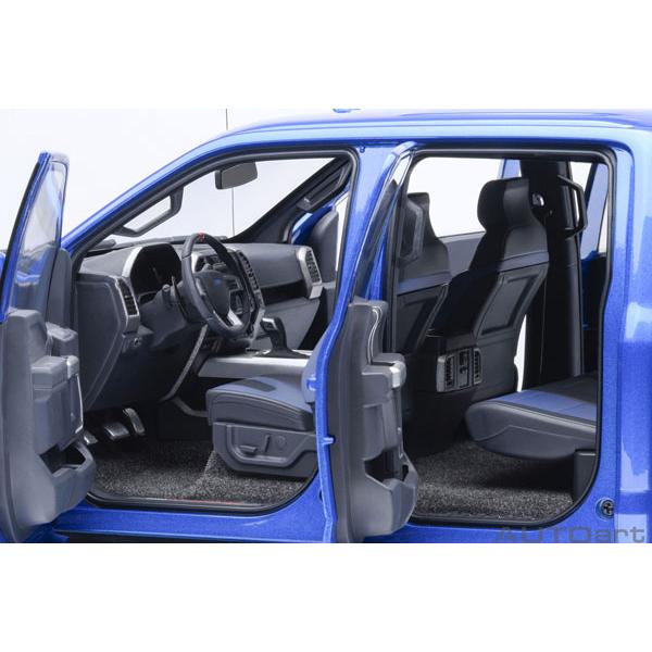 オートアート 1/18 フォード F-150 ラプター スーパークルー 2019 （メタリック・ブルー） (72949) | オートアート | 07