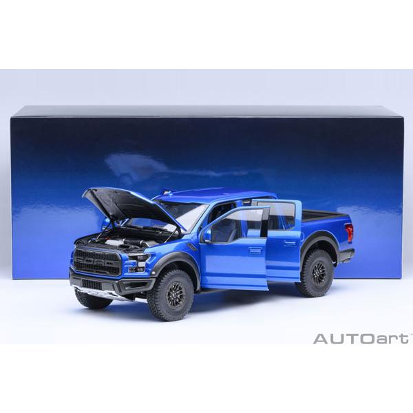 オートアート 1/18 フォード F-150 ラプター スーパークルー 2019 （メタリック・ブルー） (72949) | オートアート | 09