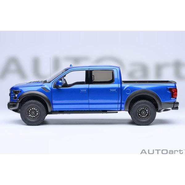 オートアート 1/18 フォード F-150 ラプター スーパークルー 2019 （メタリック・ブルー） (72949) | オートアート | 01