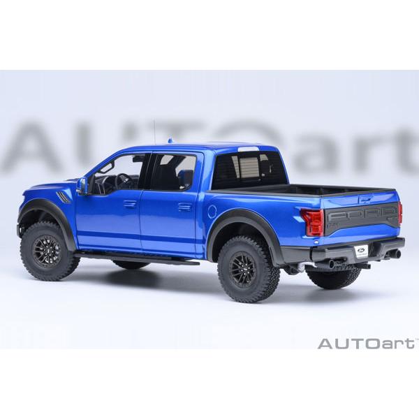 オートアート 1/18 フォード F-150 ラプター スーパークルー 2019 （メタリック・ブルー） (72949) | オートアート | 02
