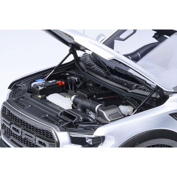 オートアート 1/18 フォード F-150 ラプター スーパークルー 2019 （メタリック・シルバー） (72950) | オートアート | 06