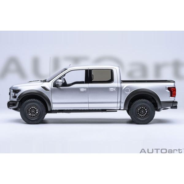 オートアート 1/18 フォード F-150 ラプター スーパークルー 2019 （メタリック・シルバー） (72950) | オートアート | 01